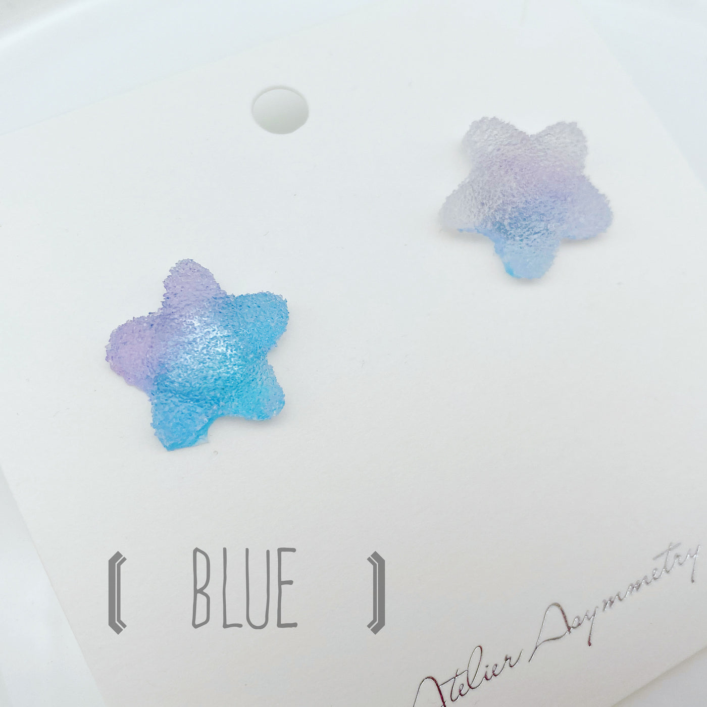 Sour Gummy Star Studs - 3 Pairs Set