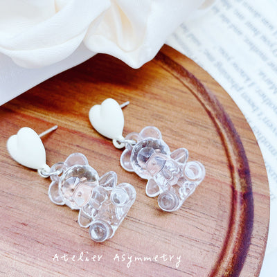 Teddy Bear Stud Earrings 
