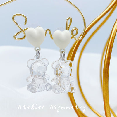 Teddy Bear Stud Earrings 